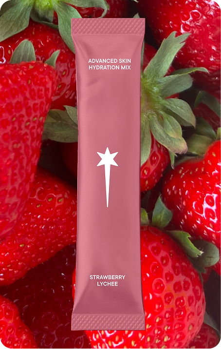 strawberry lychee